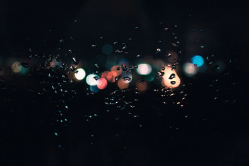 abstract background with lots of light spots