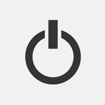 off icon vector for web and graphic design