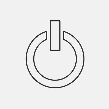 off icon vector for web and graphic design
