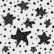 Stars And Dots Pattern