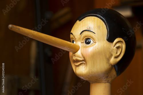 Pinocchio en bois