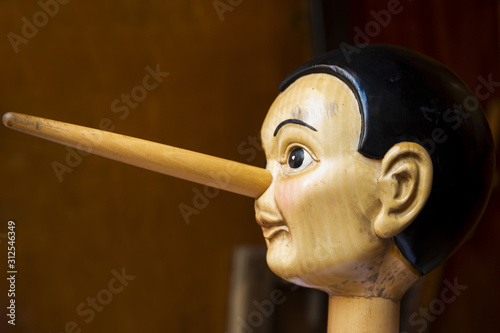 Pinocchio en bois