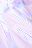 Fototapeta Tęcza - Colorful pastel futuristic funky fantasy abstract holographic background.