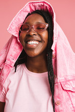 Teenager Portraits In Pink.