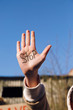 © Danil Nevsky/Stocksy - Hand with text Stop