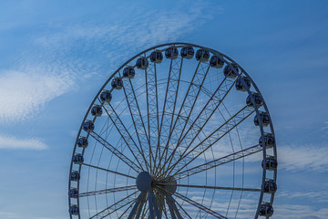 Fototapete - Ferris Wheel in Blue Hour