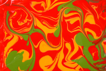 Poster - marbled abstract background digitally generated photo
