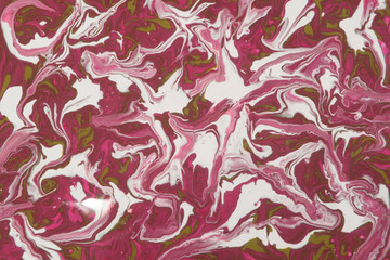 Poster - marbled abstract background digitally generated photo