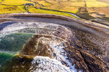 The coastline between Meenlaragh and Brinlack : Tra na gCloch in County Donegal - Ireland