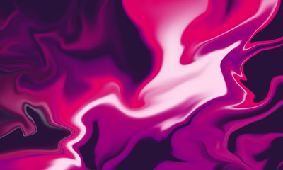 Wall Mural - Colorful purple abstract vibrant liquid background texture	