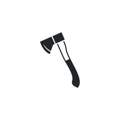 Aufkleber - axe icon template color editable. axe symbol vector sign isolated on white background illustration f