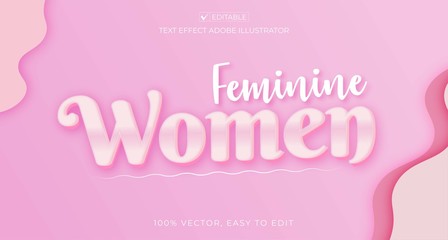 font effect design editable vector