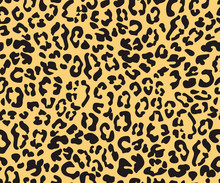 Seamless Leopard And Cheetah Animal Pattern