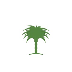 Canvas Print - Date palm logo