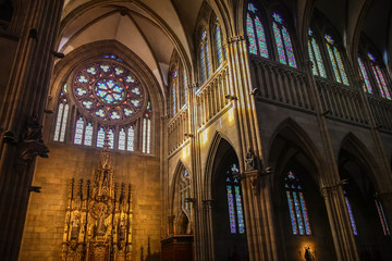 Wall Mural - Cathedral of The Good Shepherd (San Sebastian,  Basque Country, Spain)