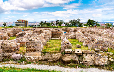 Roman Baths of Ankara in Turkey