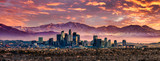 Fototapeta  - Los Angeles Skyline 