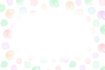 Sticker - polka dots background 