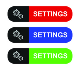 Sticker - settings buttons