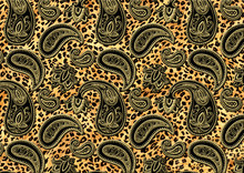 Ethnic Paisley 3d Embroidery Pattern