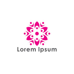  Abstract Cyrcle logo design.Vector logo template