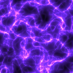 Poster - mystic purple energy field seamless background