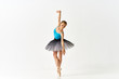© SHOTPRIME STUDIO - ballerina in ballet pose on white background