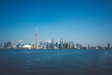 Fototapeta Nowy Jork - Toronto skyline with a neat blue, Toronto, Ontario, Canada