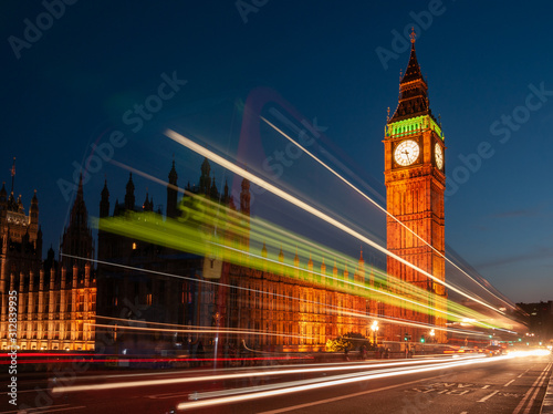 Big Ben and House of Parliament London Wallpaper Mural