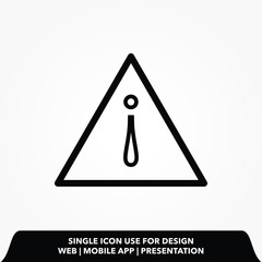 Poster - information line icon design vector illustration