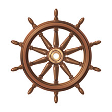 木製の船の舵 無料画像 - Public Domain Pictures