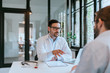 © bnenin - In consultation with doctor. Healthcare, insurance and people concept.