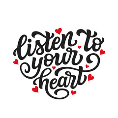 Wall Mural - Listen to your heart