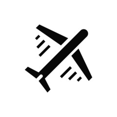 Poster - airplane isolated vector icon