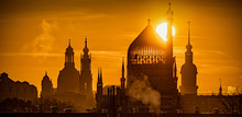 Dresden, Sonne, Panorama