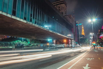 Canvas Print - Paulista noturna