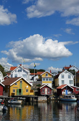 Canvas Print - Hälleviksstrand auf dr Insel Orust in Schweden