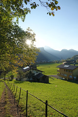 Canvas Print - Bizau im Bregenzerwald