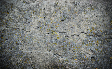 Rough texture of porous concrete with cracks.