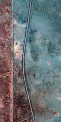 Wall Mural - vertical abstract photography of the deserts of Africa from the air, aerial view of desert landscapes, Genre: Abstract Naturalism, from the abstract to the figurative, 