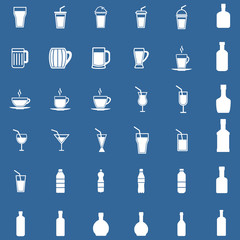 Poster - drink cup and wine bottle icon vector design symbol
