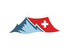 Switzerland Mountain Symbol