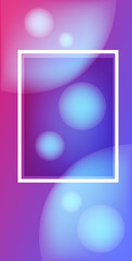 Poster - abstract background banner minimal design cover gradient template for decoration presentation poster vertical vector illustration