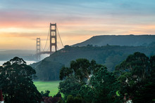 Sunrise From Cavallo Point At Fort Baker
