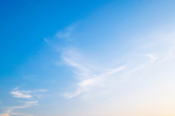 Wall Mural - beautiful blue sky clouds for background.