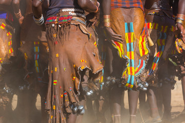 Wall Mural - hamer people, omo valley, naciones, ethiopia, africa