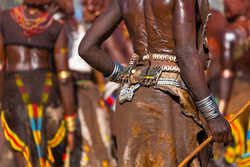 Wall Mural - hamer people, omo valley, naciones, ethiopia, africa