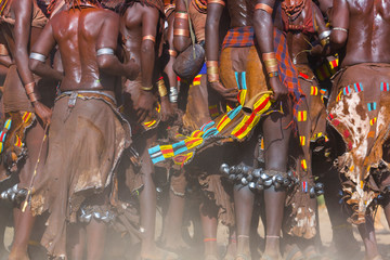 Wall Mural - hamer people, omo valley, naciones, ethiopia, africa