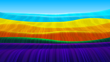 Poster - Abstract Antelope Plane in Vector