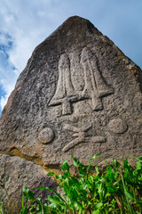 Wall Mural - tiya stele field, naciones, ethiopia, africa